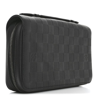 Louis Vuitton Damier Infini Zippy XL Wallet Onyx 3 of 10