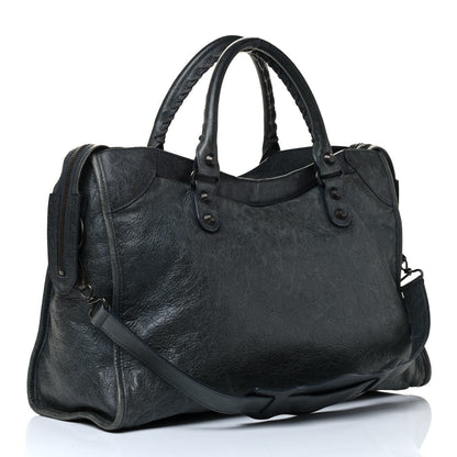 Balenciaga Agneau Classic Hardware City Anthracite 2 of 4