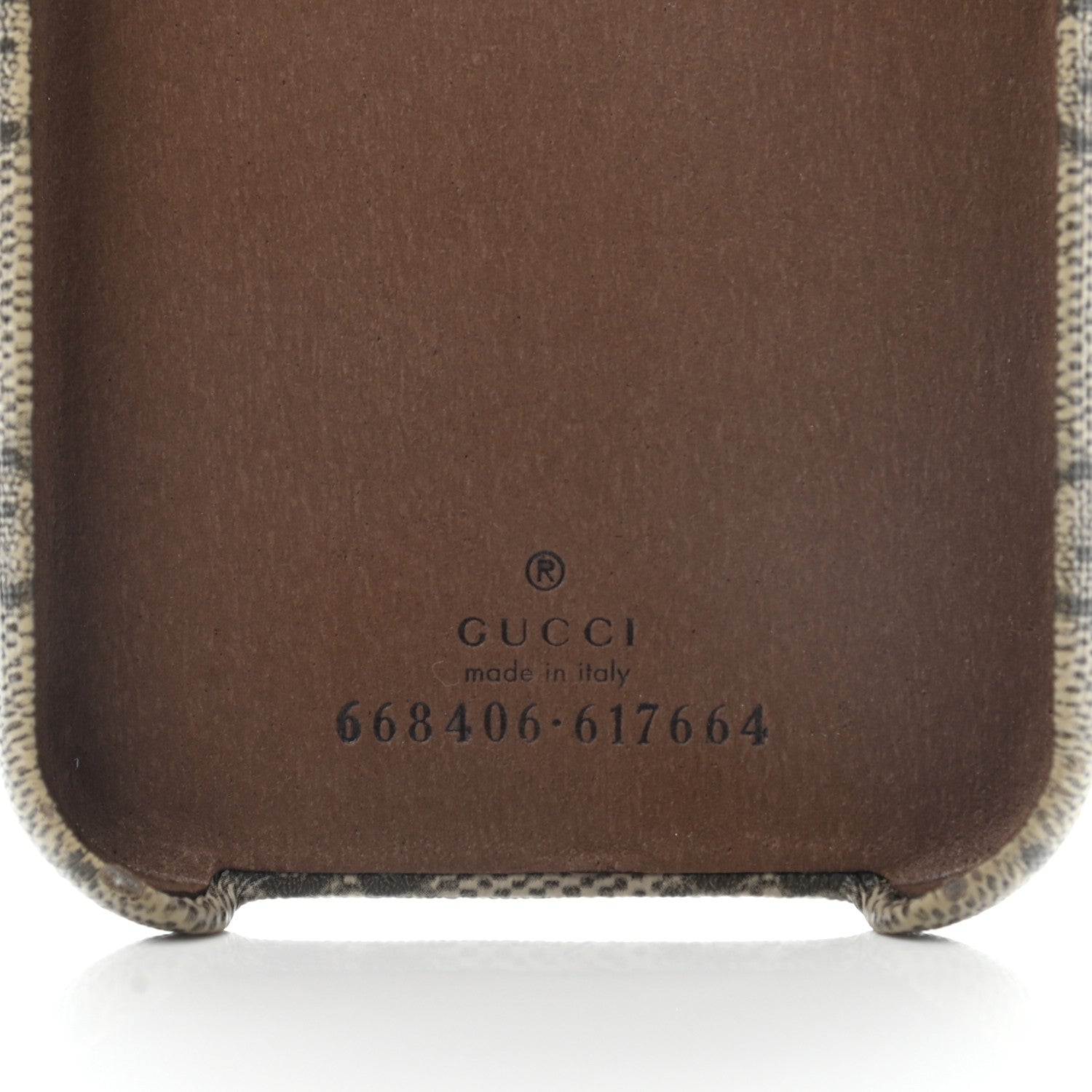 Gucci GG Supreme Monogram Ophidia iPhone 12/12 Pro Case 5 of 5