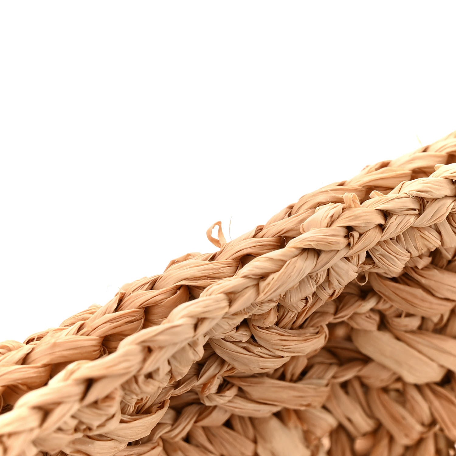 Saint Laurent Raffia Calfskin Small Panier Tote Naturel 11 of 12