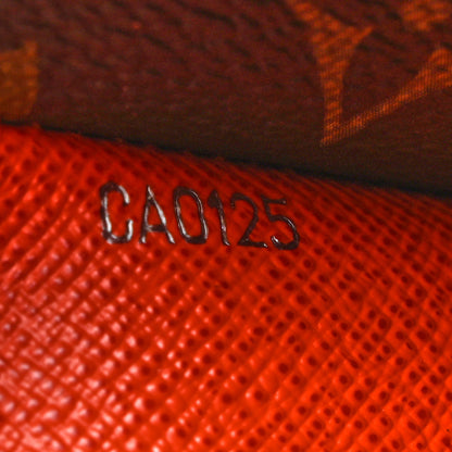 Louis Vuitton Epi Monogram Marie-Lou Compact Wallet Piment 8 of 8
