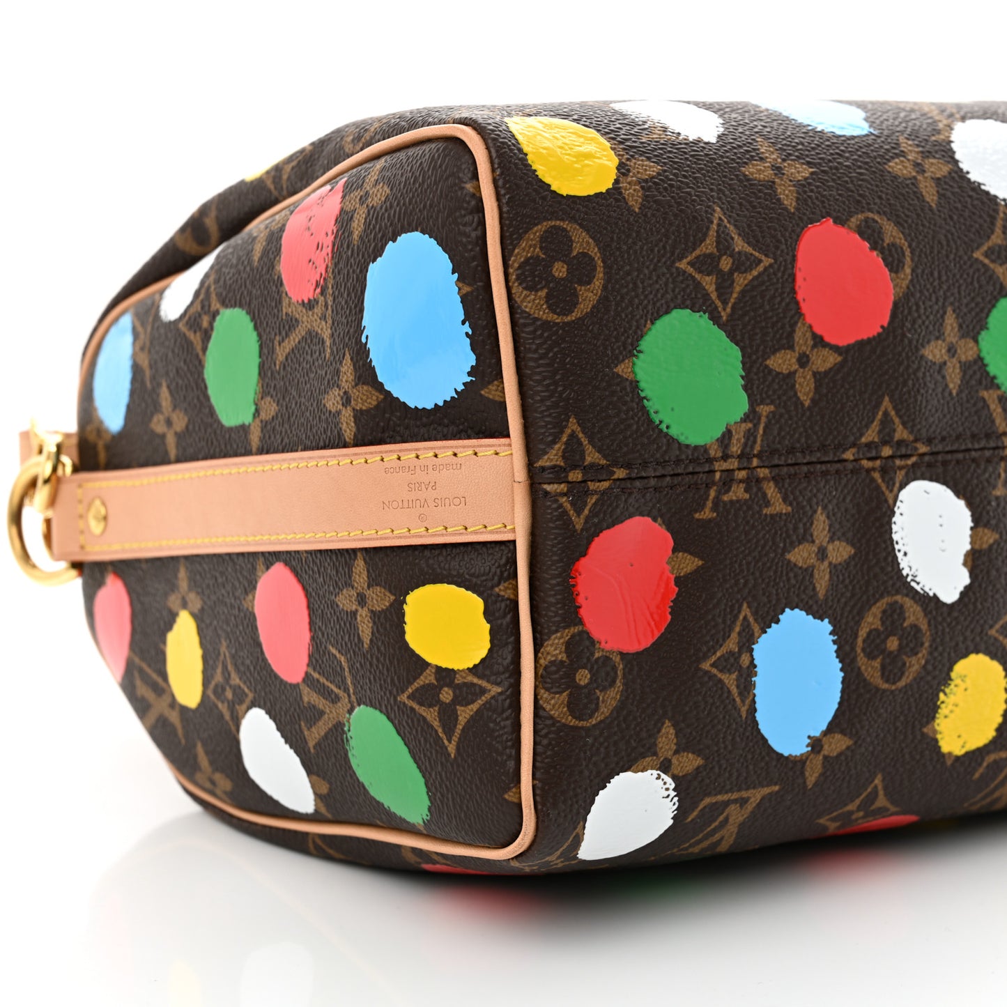 LV X YK Monogram Speedy Bandouliere 25 Multicolor