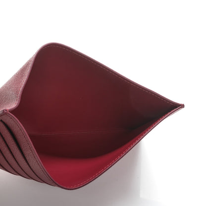 Louis Vuitton Calfskin Felicie Card Holder Insert Fuchsia 5 of 6