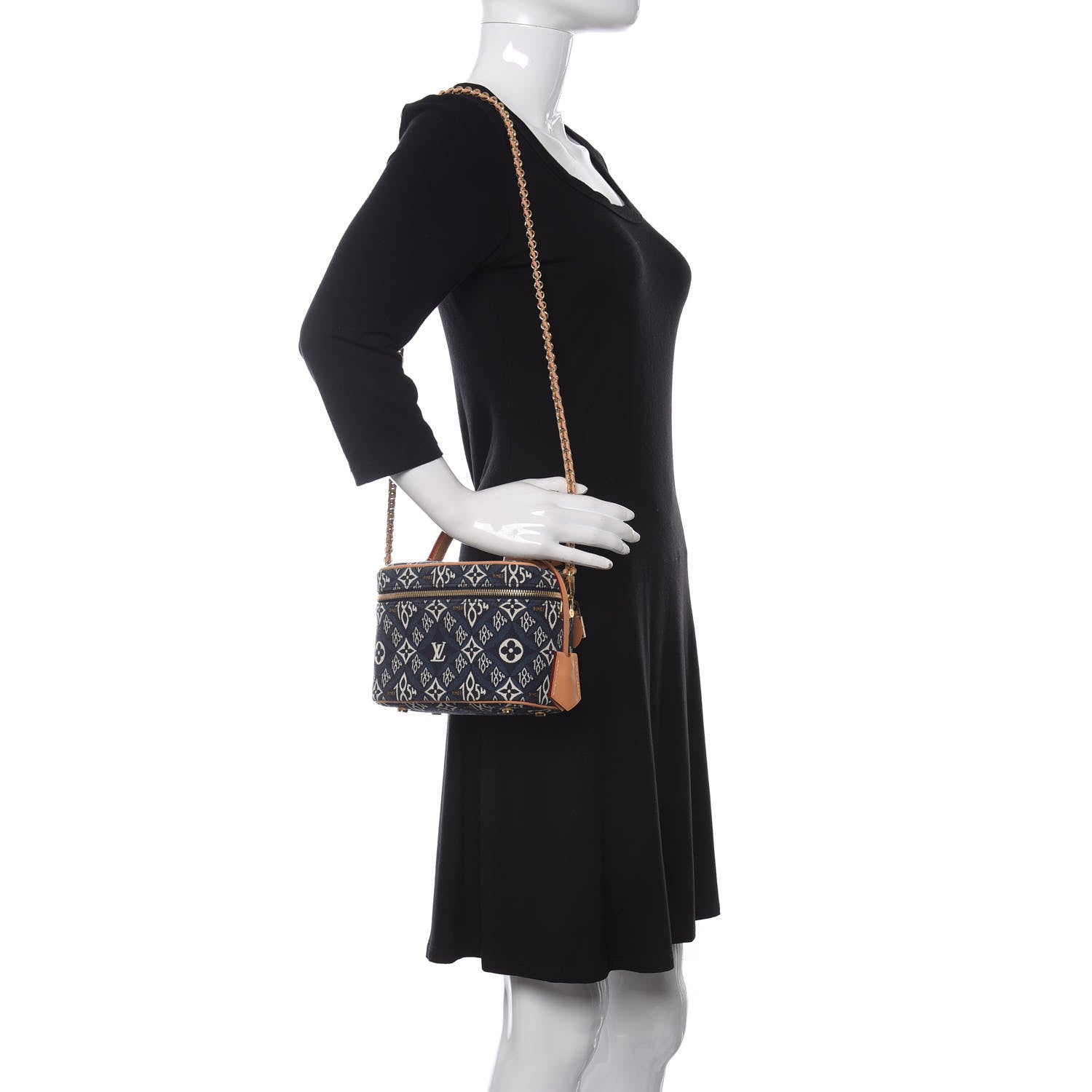 Louis Vuitton Jacquard Since 1854 Vanity PM Blue 2 of 10