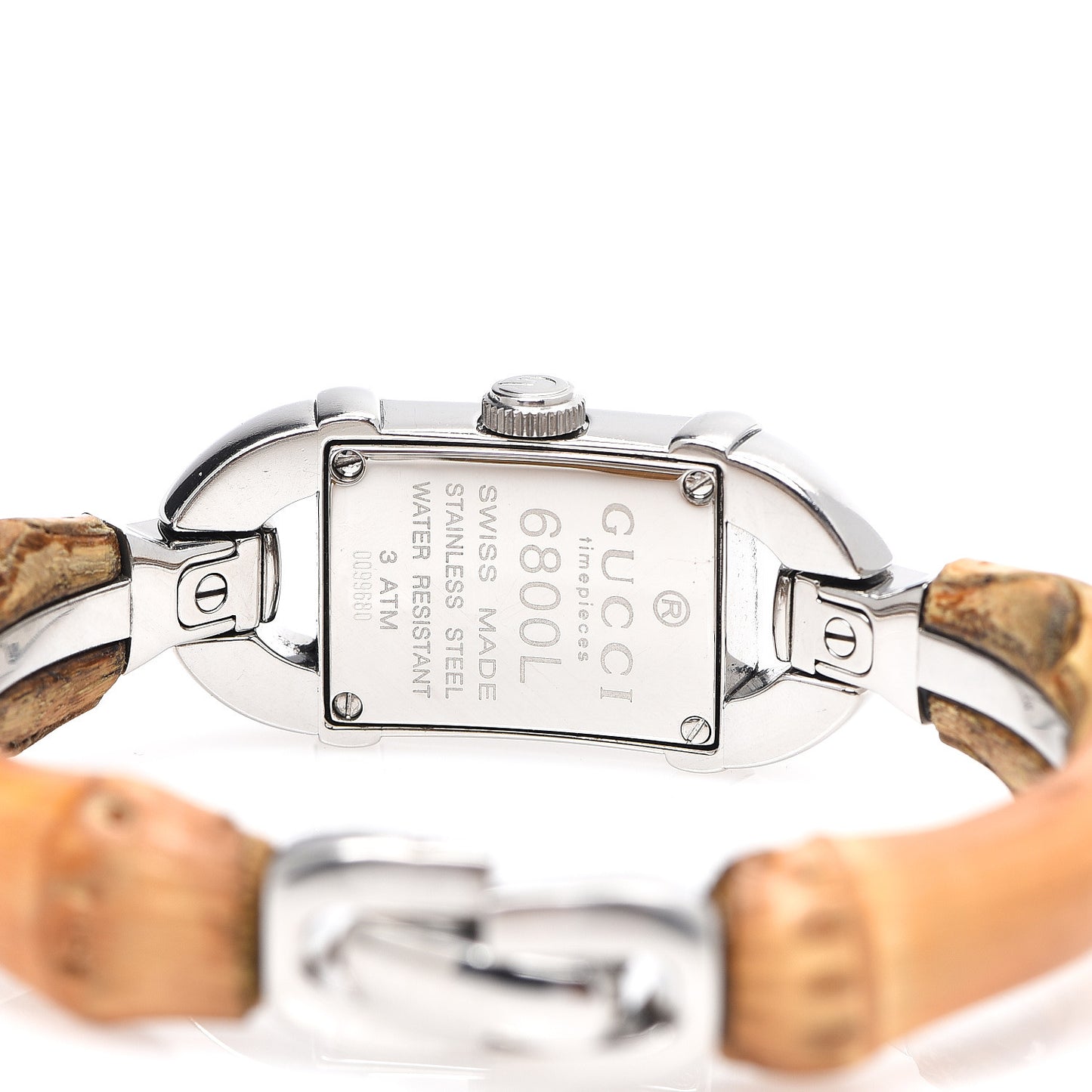 Stainless Steel Bamboo 16mm 6800L Quartz Watch