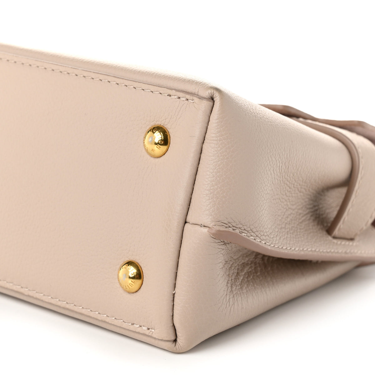 Louis Vuitton Soft Calfskin Mini Lockme Ever Greige 9 of 9