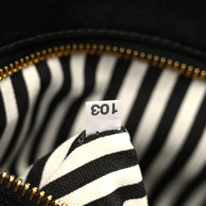 Prada Canapa Small Logo Tote Black Talco 7 of 13