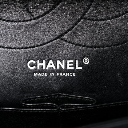 Chanel Metallic Aged Calfskin Quilted 2.55 Reissue 227 Flap So Black 6 of 20