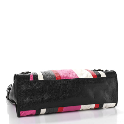 Balenciaga Agneau Arena Multicolore Classic Hardware City Rose Gris White Black Rouge 4 of 8