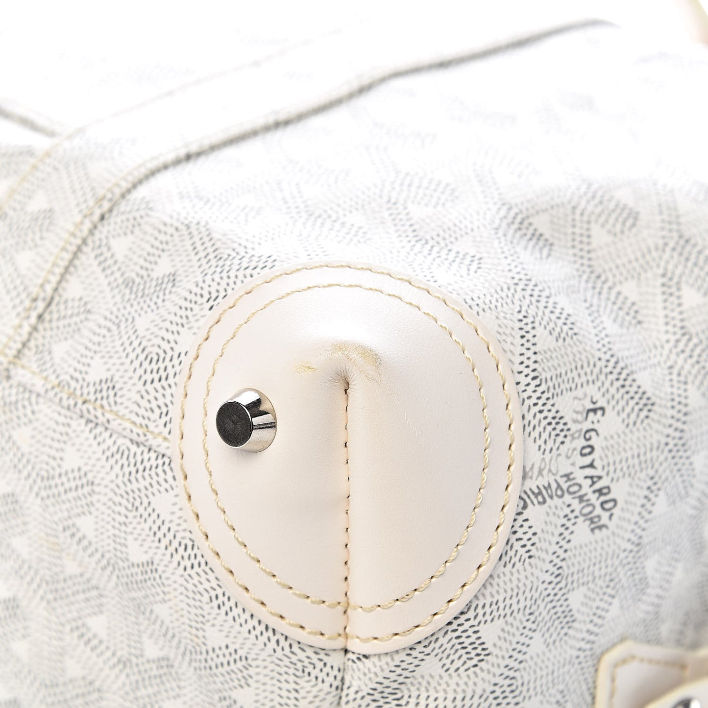 Goyardine Boeing 30 White