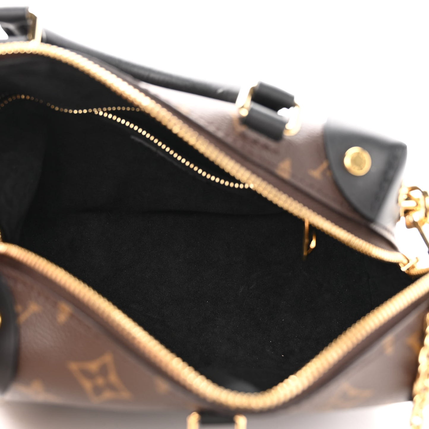 Monogram Petite Malle Souple Black