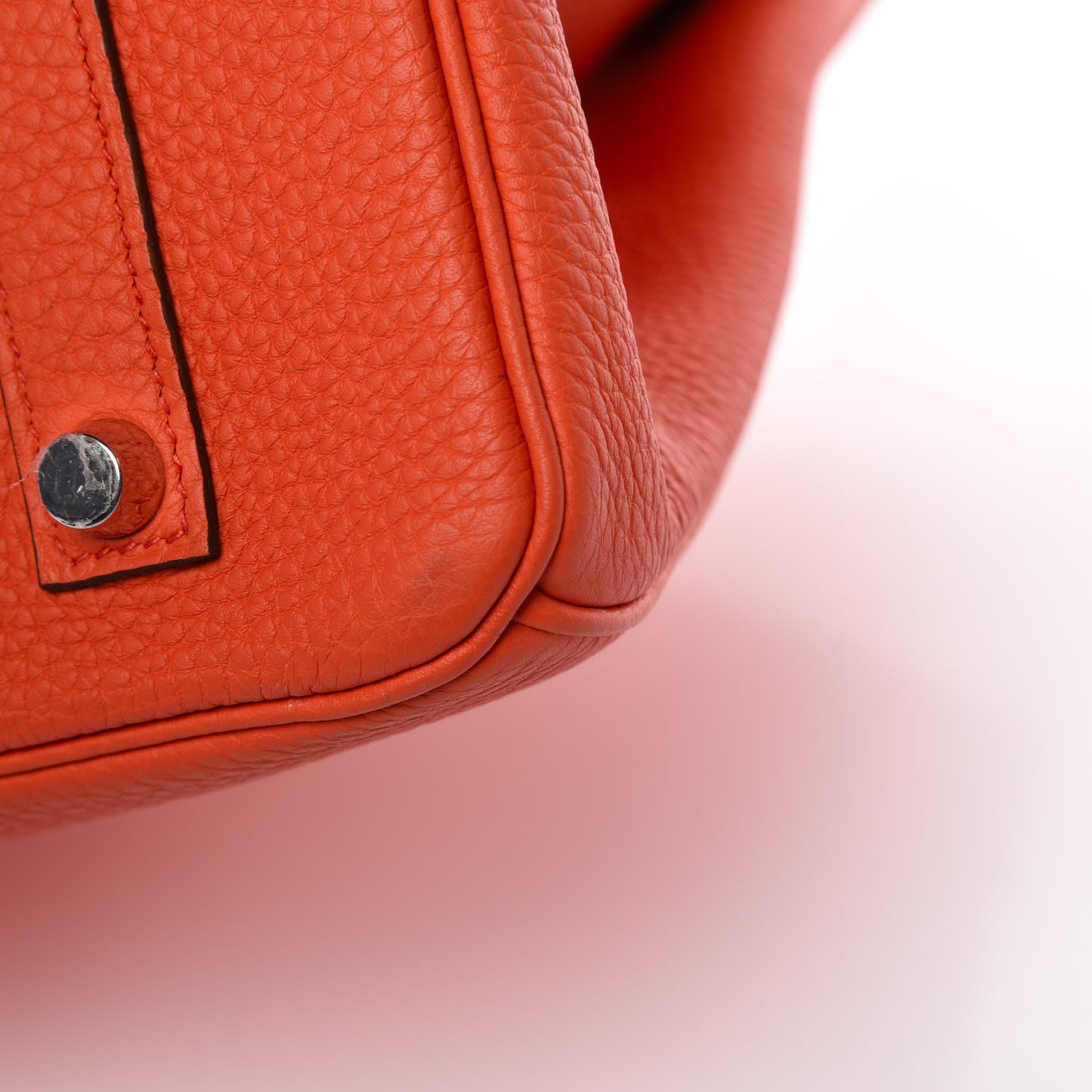 Togo Birkin 35 Orange Poppy