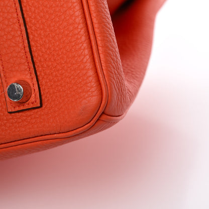 Hermes Togo Birkin 35 Orange Poppy 38 of 38
