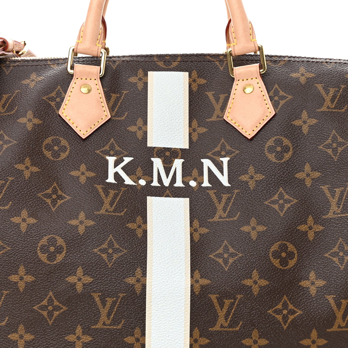 Monogram My LV Heritage Speedy Bandouliere 30 Black White