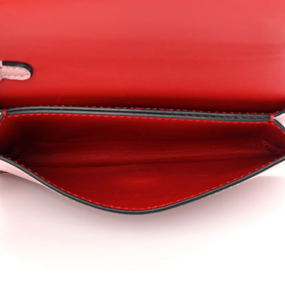 Valentino Garavani Nappa Small Rockstud Wristlet Clutch Poudre 5 of 10