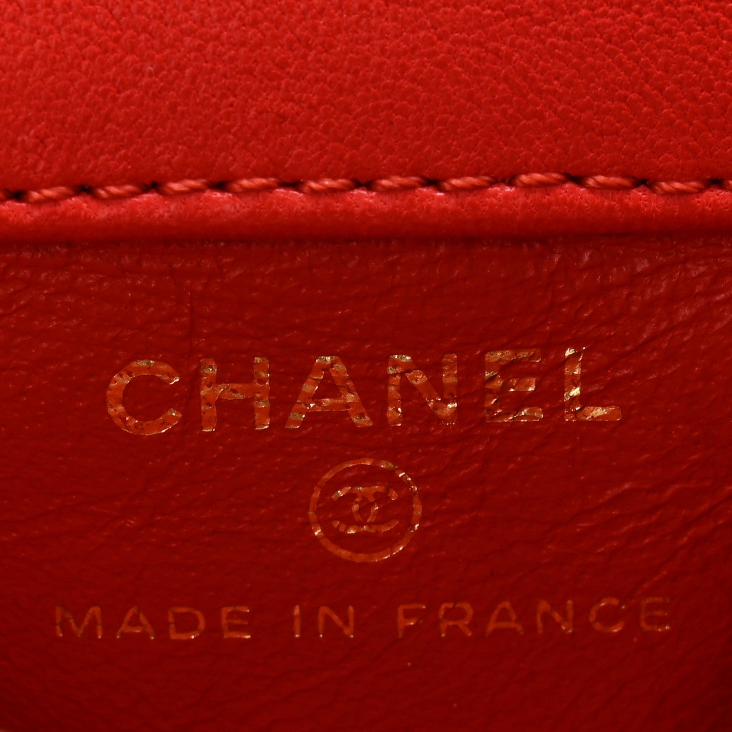 Chanel Patent Quilted 2.55 Ankle Wrist Bag Red 6 of 10