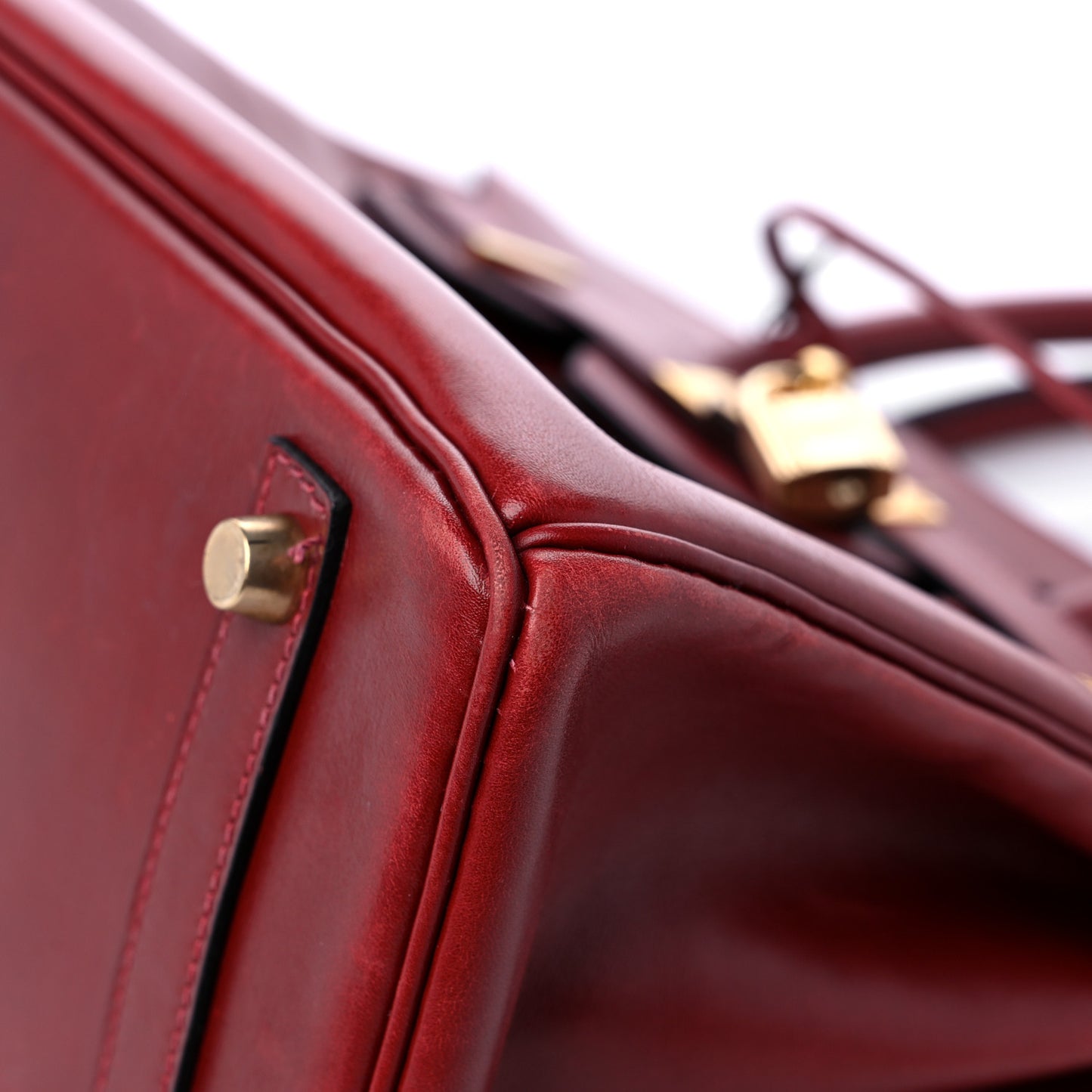 Box Birkin 30 Rouge H