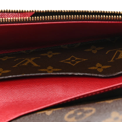 Louis Vuitton Monogram Emilie Wallet Fuchsia 5 of 6