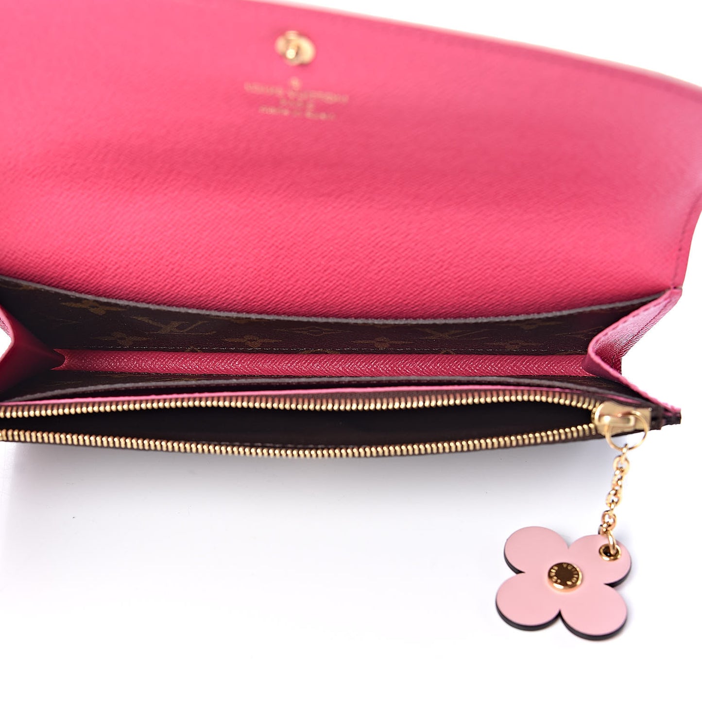 Monogram Bloom Flower Emilie Wallet