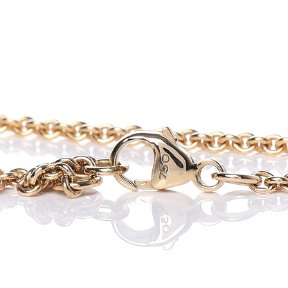 David Yurman 18K Yellow Gold Diamond Belmont Single Station Bracelet 4 of 6