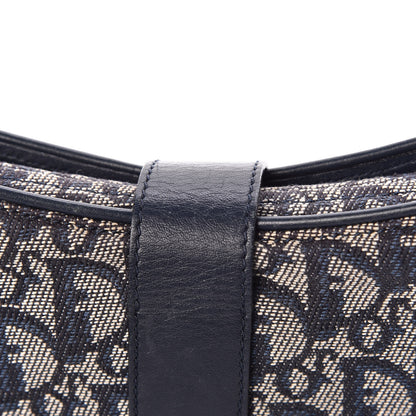 Christian Dior Monogram Charm Shoulder Bag Navy 14 of 21