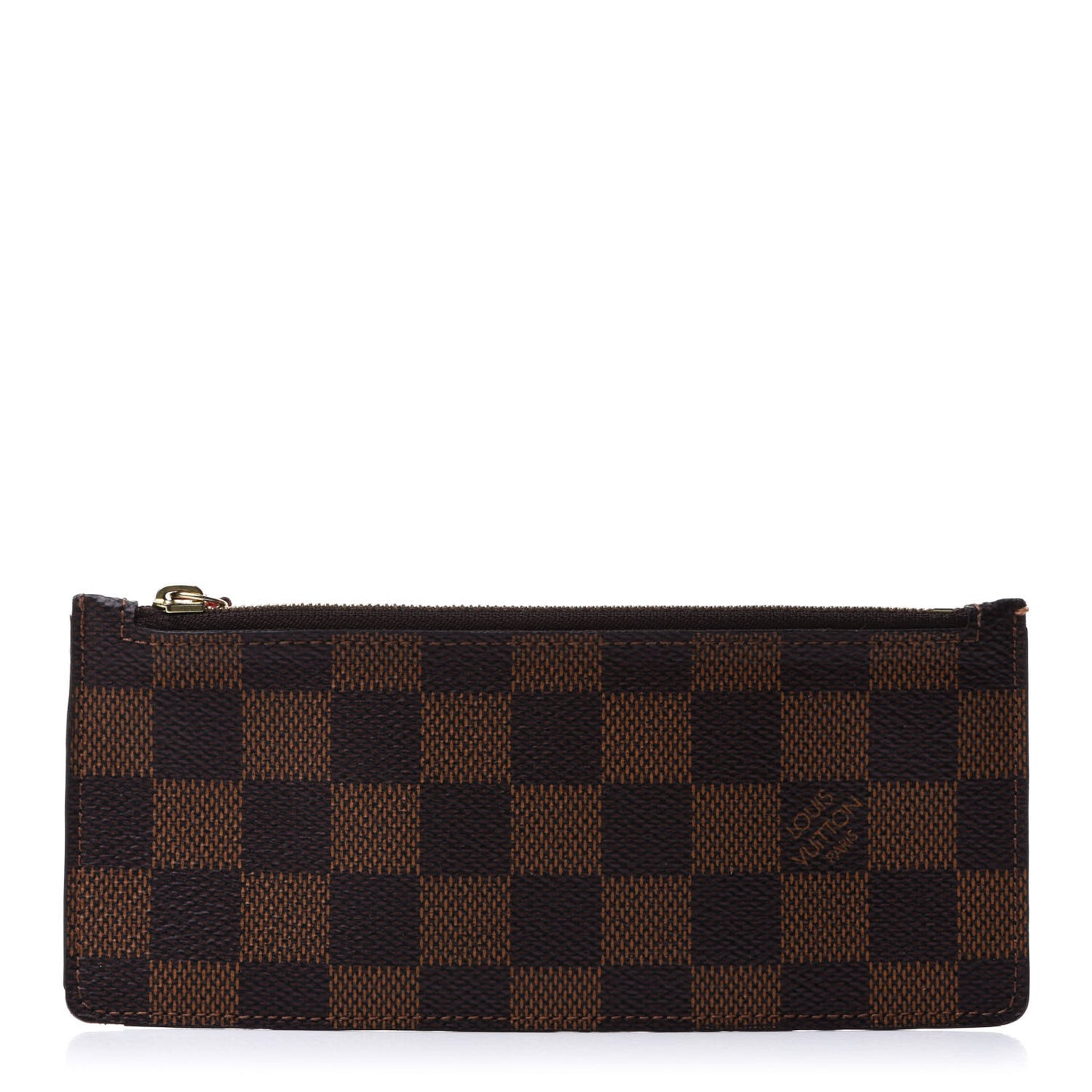 Damier Ebene Josephine Wallet Zippered Insert Red