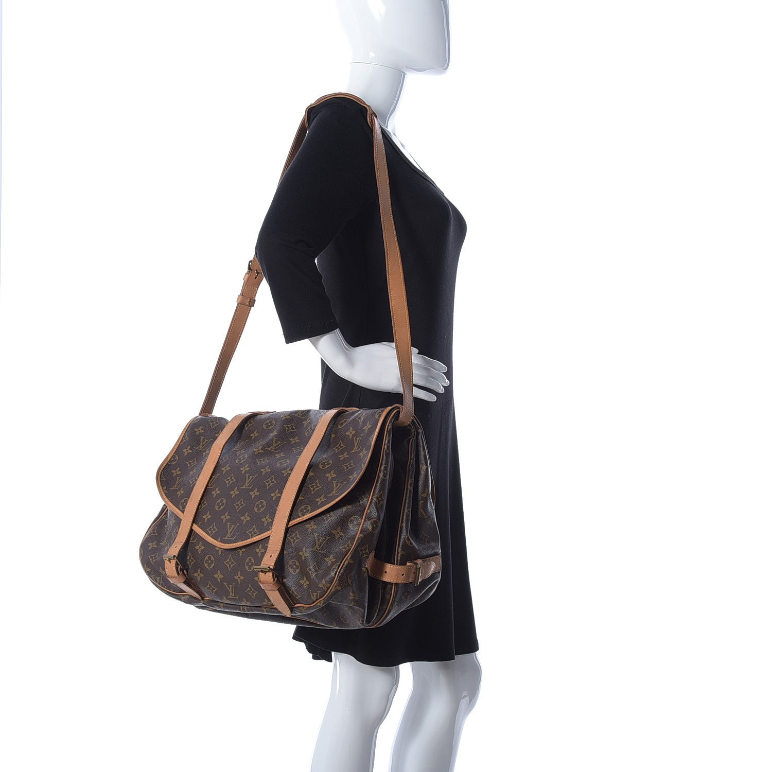 Louis Vuitton Monogram Saumur 43 2 of 38