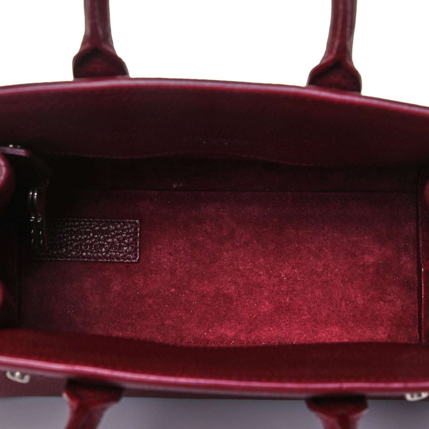 Saint Laurent Grained Calfskin Nano Sac De Jour Souple Palissandre 5 of 10