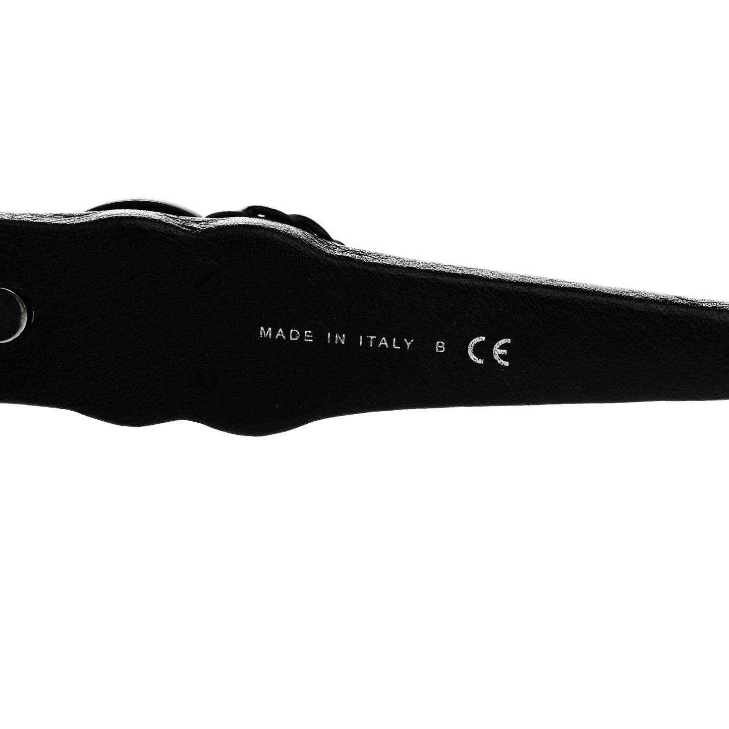 Crystal Lambskin CC Sunglasses 5455-Q-A Black