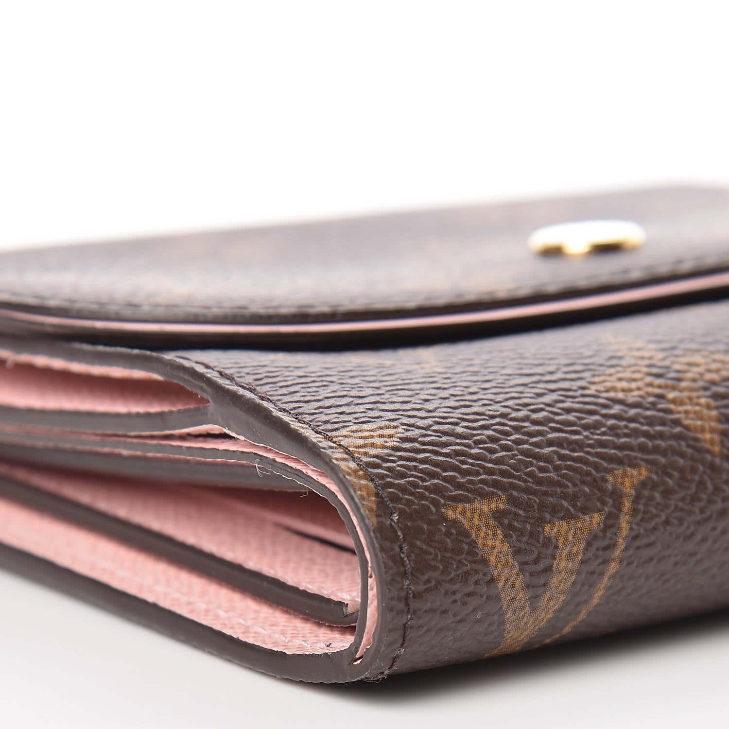 Louis Vuitton Monogram Ariane Compact Wallet Rose Ballerine 8 of 9