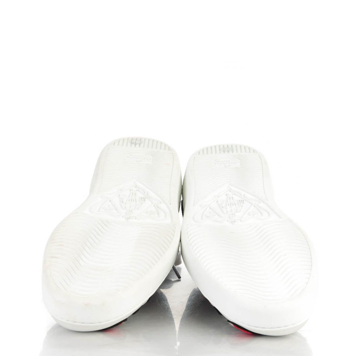 Calfskin Web Floral Embroidered Ace Sneakers 39.5 White