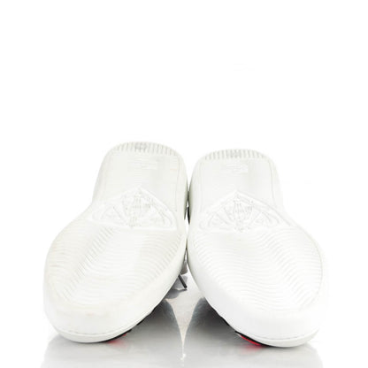Gucci Calfskin Web Floral Embroidered Ace Sneakers 39.5 White 5 of 9