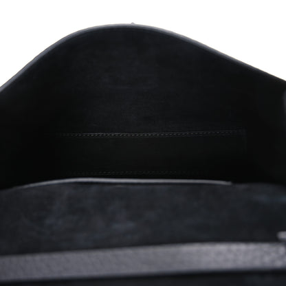 Valentino Garavani Pebbled Calfskin Monochrome Medium Rockstud Flip Lock Crossbody Bag Black 5 of 9