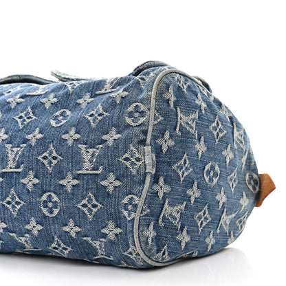 Louis Vuitton Monogram Denim Neo Speedy Blue 10 of 18