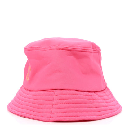 Chanel Canvas CC Bucket Hat S Fuchsia Orange 6 of 13
