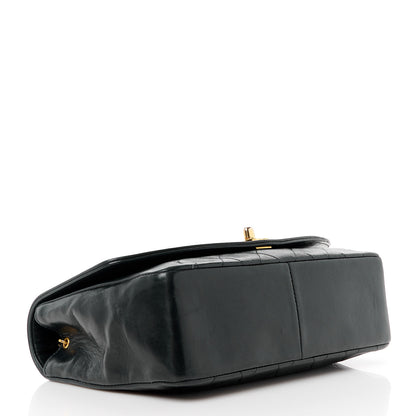 Chanel Lambskin Quilted Medium Single Flap Black 4 of 12