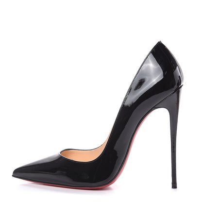 Christian Louboutin Patent So Kate 120 Pumps 38 Black 1 of 11