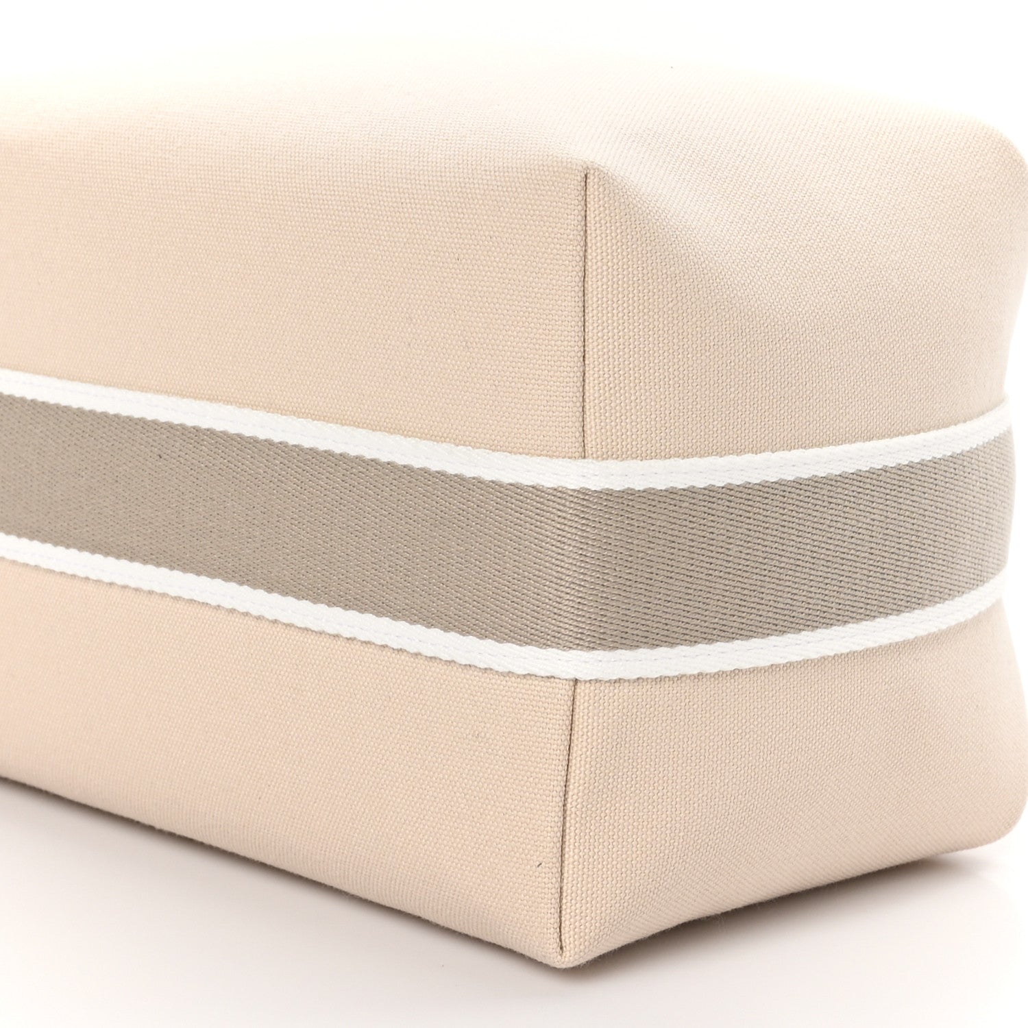 Hermes Canvas Large Bride-A-Brac Pouch Natural 9 of 9