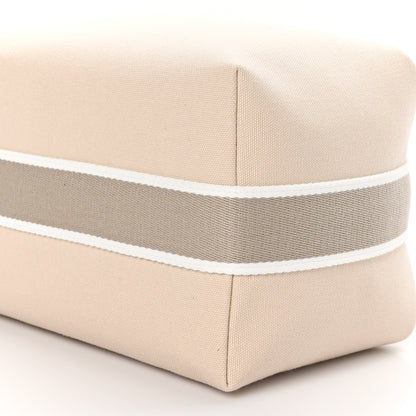 Hermes Canvas Large Bride-A-Brac Pouch Natural 9 of 9