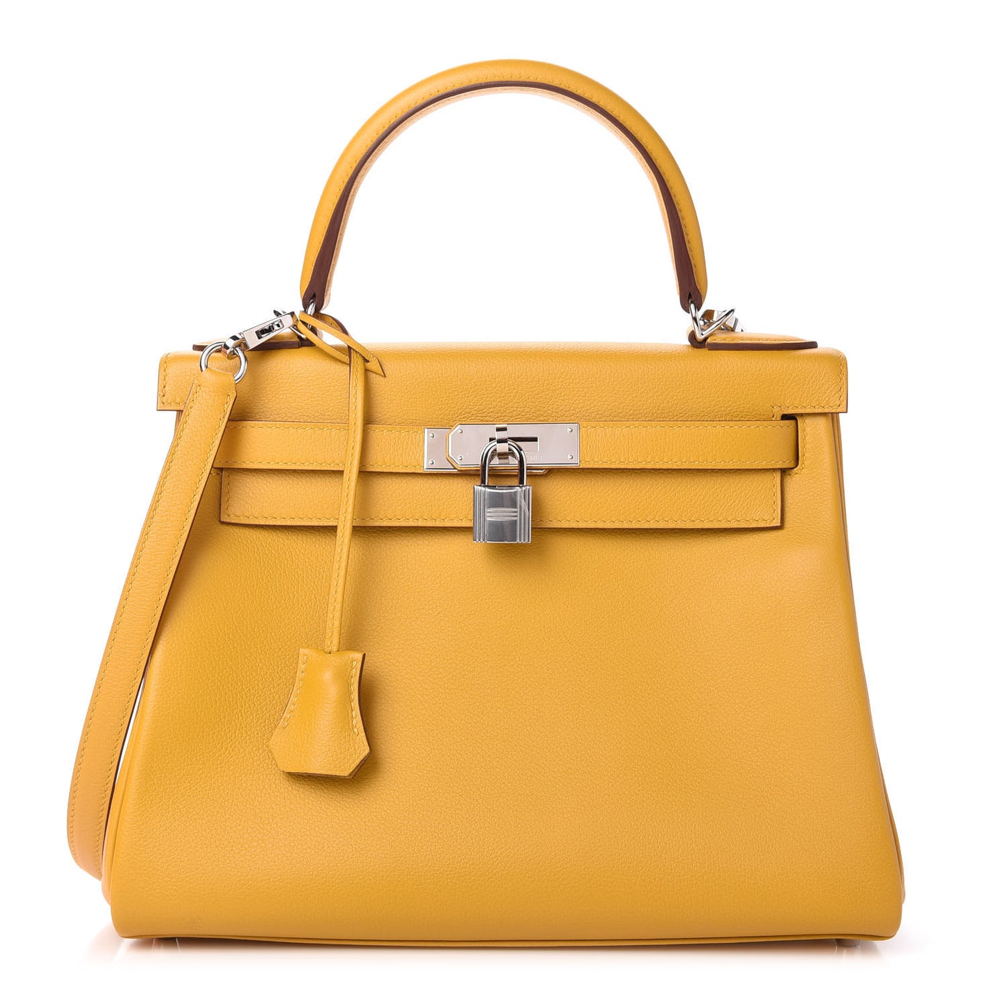 Evercolor Kelly Retourne 28 Jaune Ambre