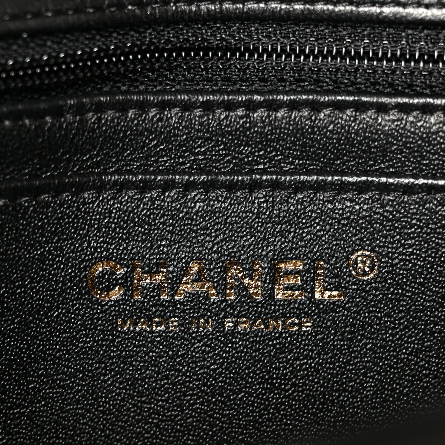 Chanel Lambskin Chevron Quilted Mini Rectangular Flap Black 6 of 12