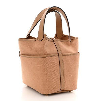 Hermes Toile Goeland Swift Cargo Picotin Lock 18 Chai 3 of 11