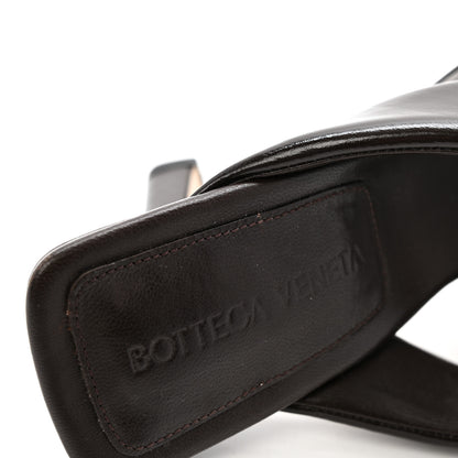 Bottega Veneta Shiny Calfskin Riva 90mm Mule Sandals 35 Fondant 10 of 12
