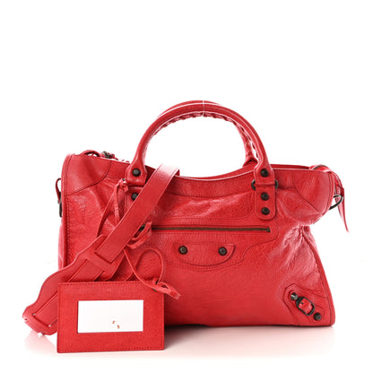 Balenciaga Agneau Classic Hardware City Rouge Coquelicot 1 of 10