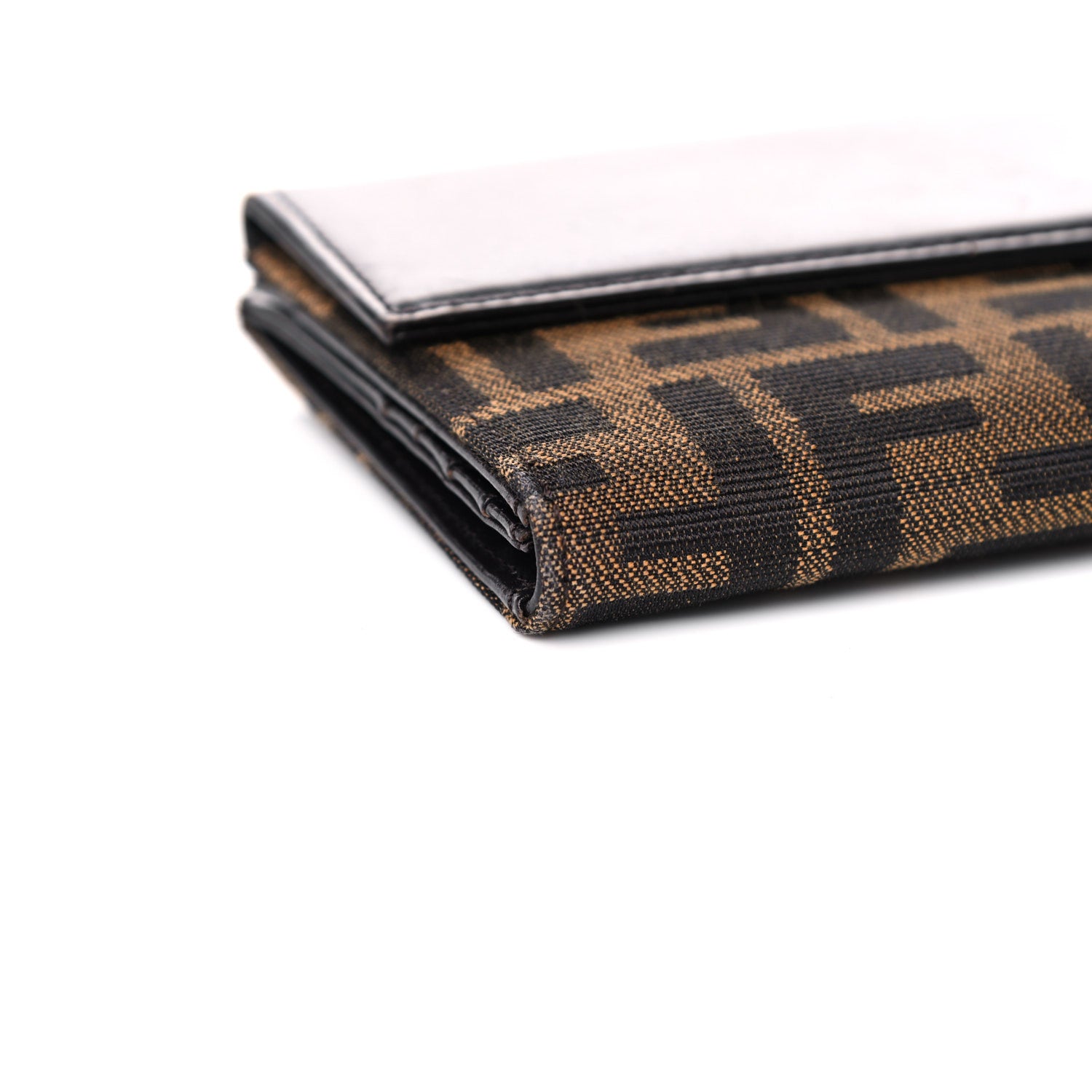 Fendi Zucca Continental Wallet Tobacco 9 of 13