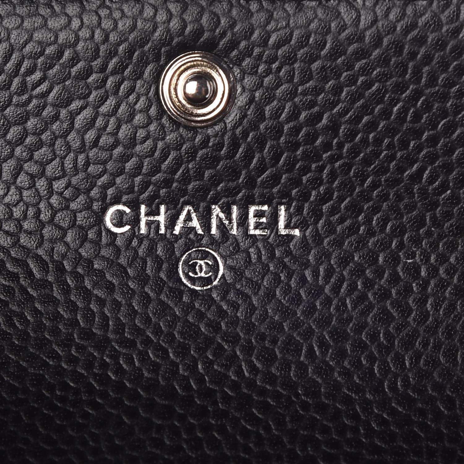 Chanel Caviar Quilted Flap Card Holder Black 5 of 7