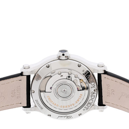 Chopard Stainless Steel Alligator 7 Diamond 36mm Happy Sport Automatic Watch 4 of 6