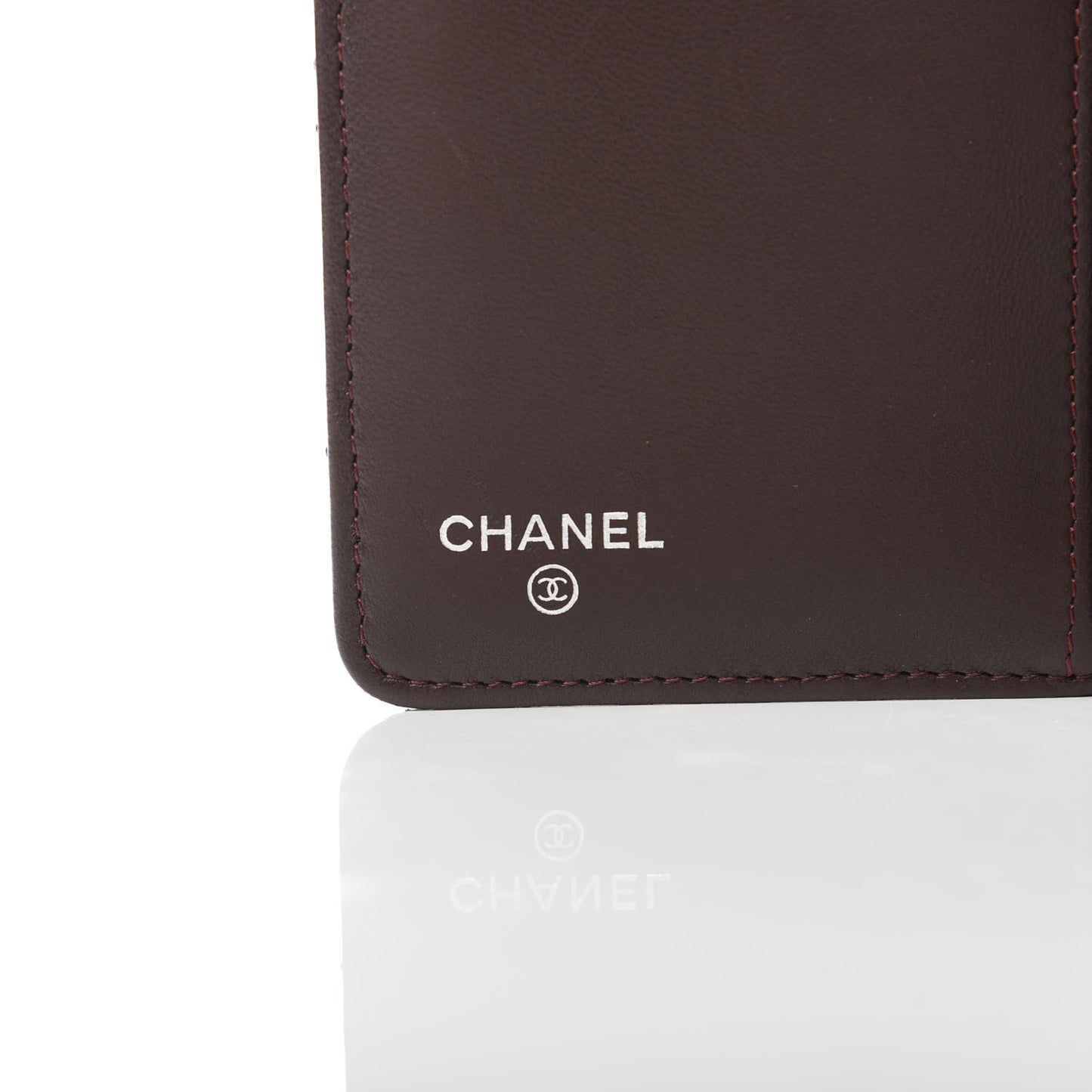 Lambskin Quilted Yen Wallet Black