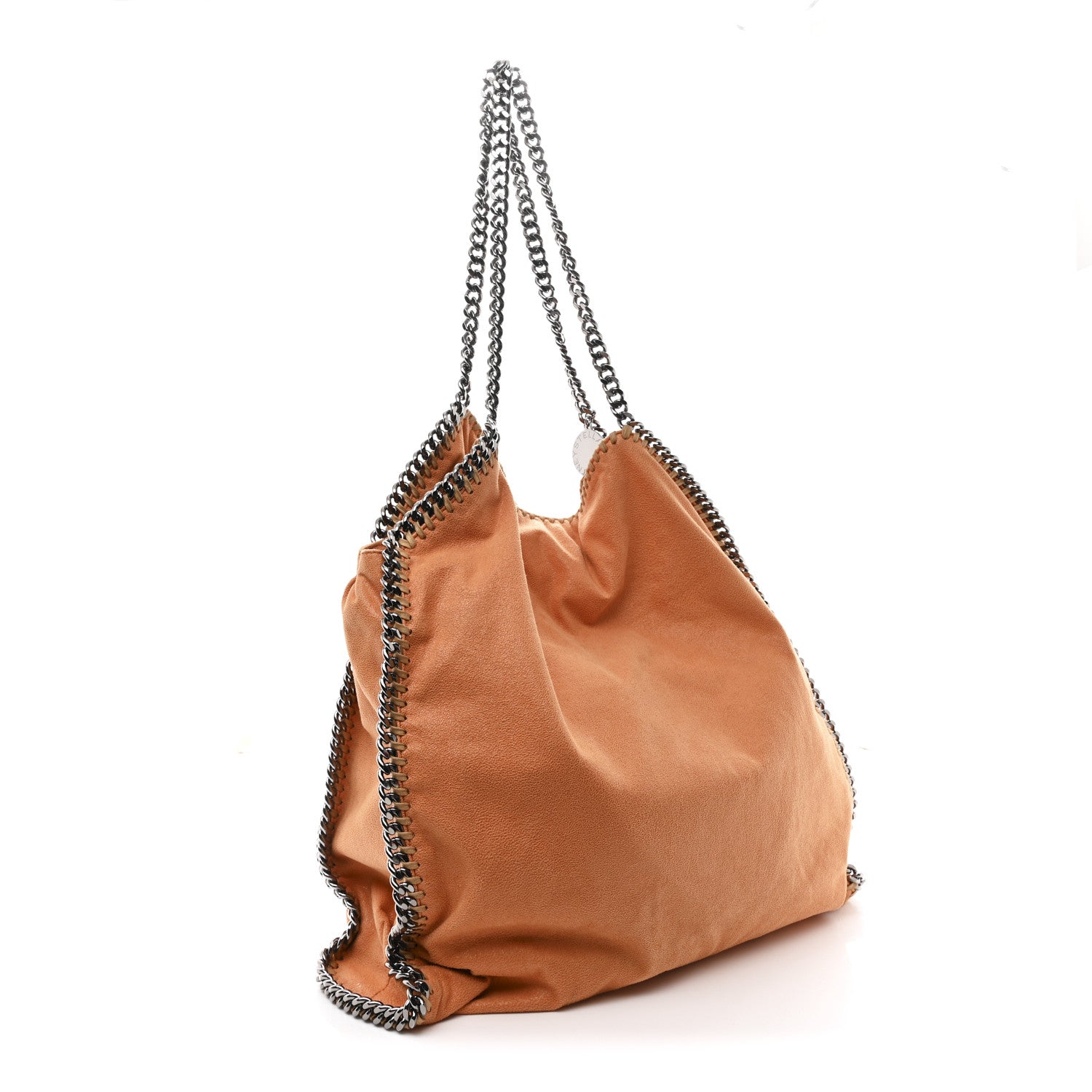 Stella McCartney Shaggy Deer Falabella Big Tote Orange 3 of 10