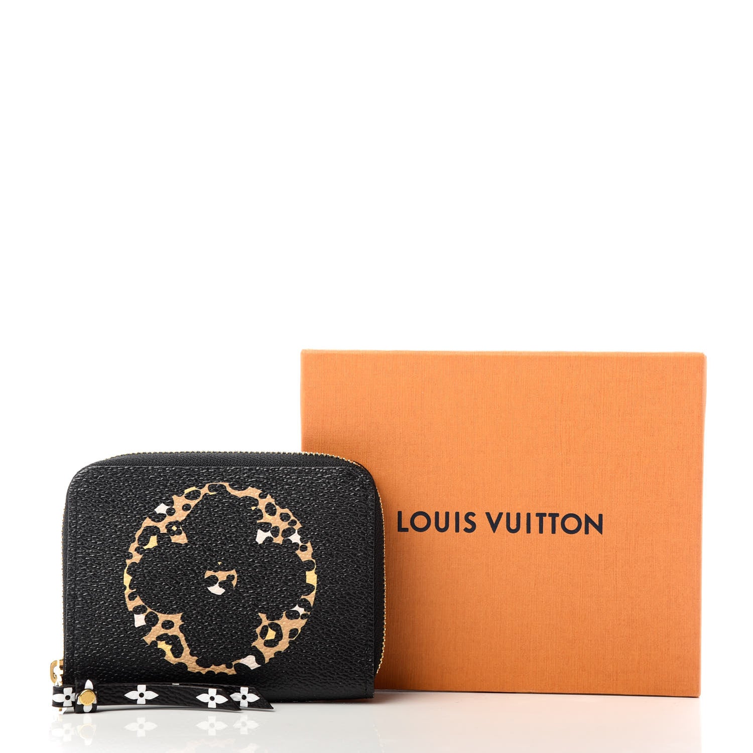 Louis Vuitton Monogram Giant Jungle Zippy Coin Purse Black 7 of 7